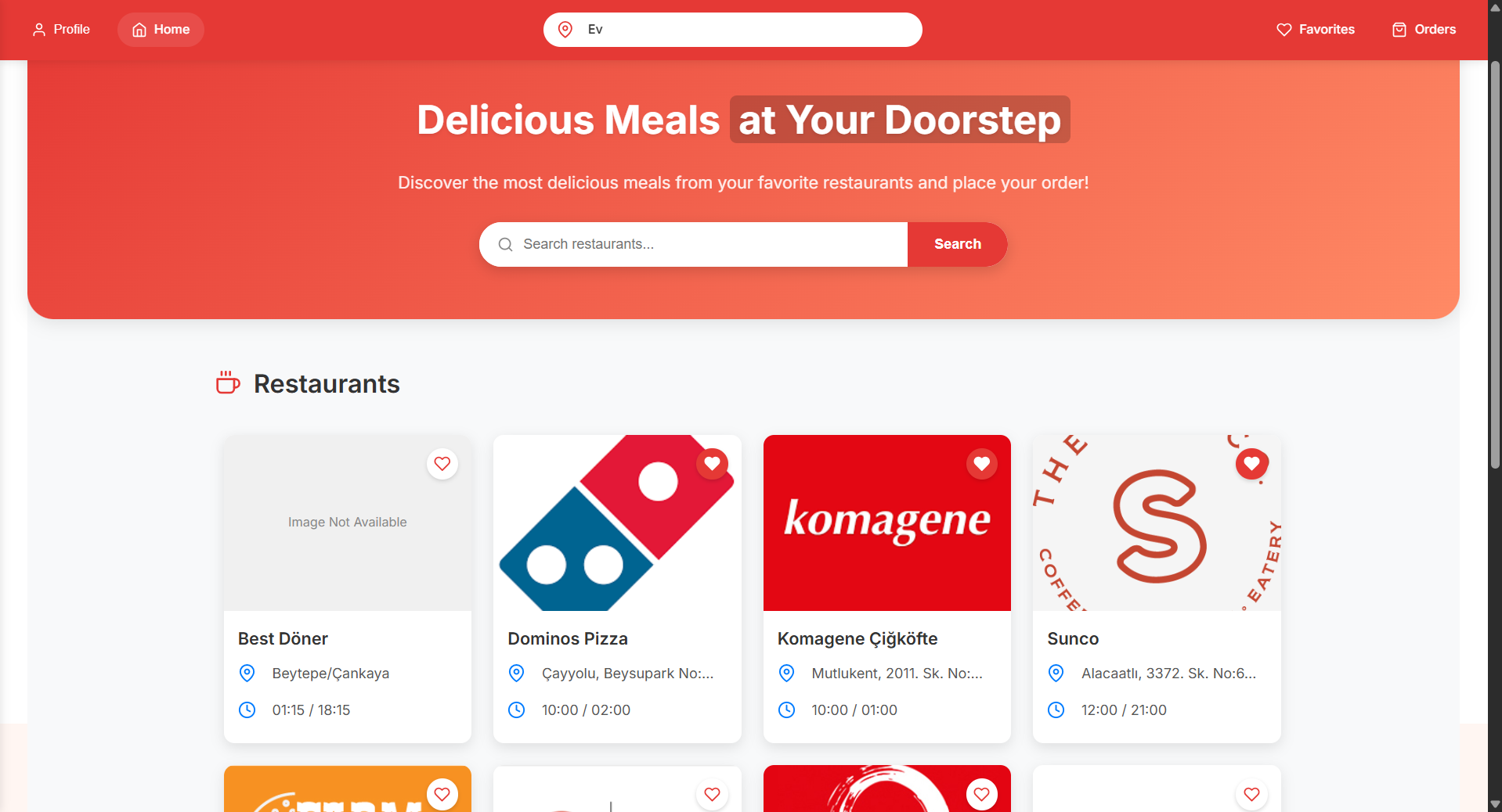 Pack & Eat – Food Delivery Web Application